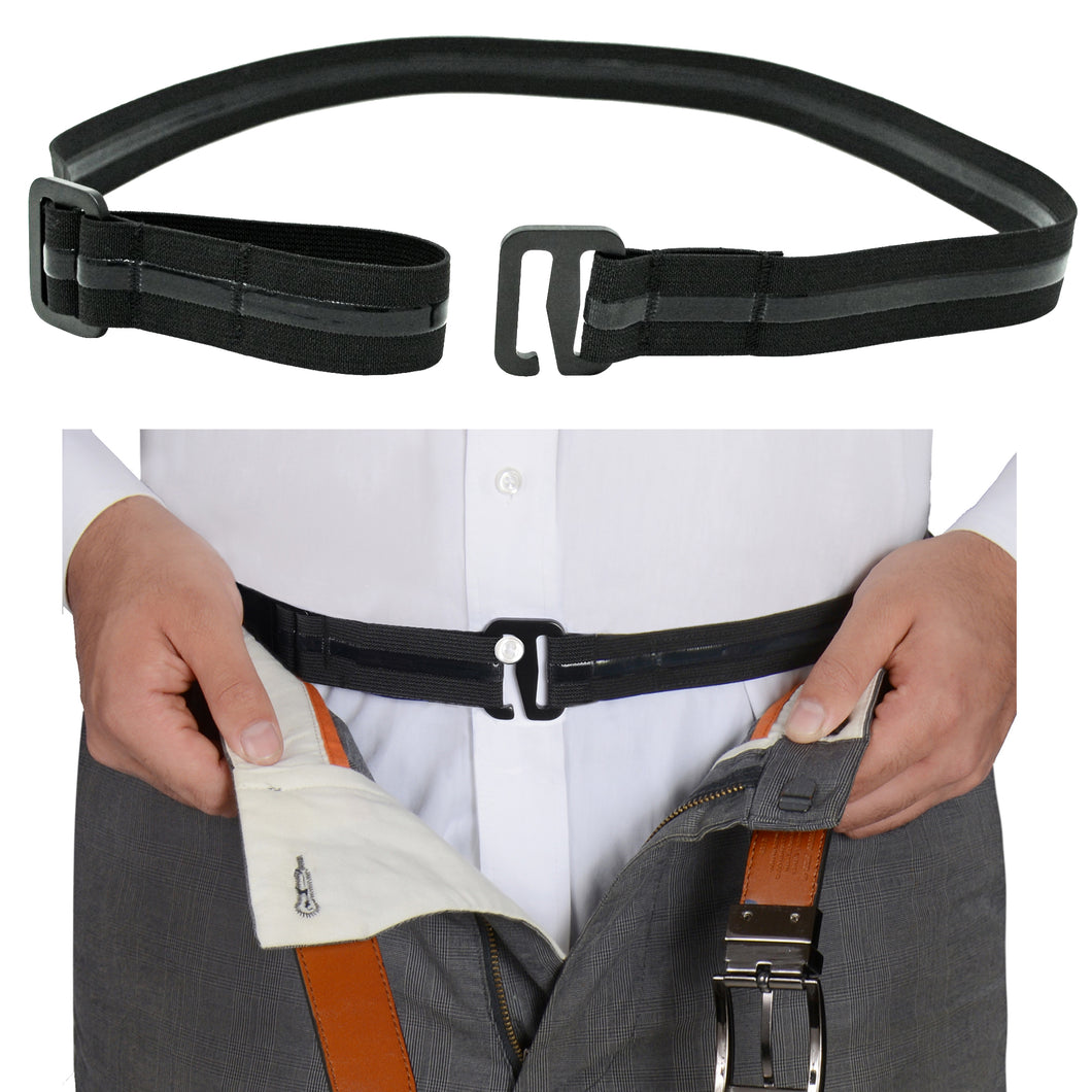 1 Piece Adjustabel Elastic Shirt Stay Belt for For Men Police Keep