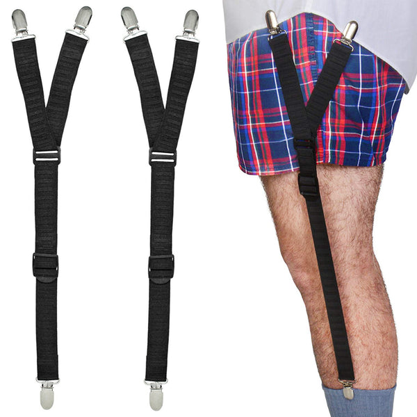 3cm/1.18'' Wide Shirt Stay Belt for Men's Uniform Shirt Blouse